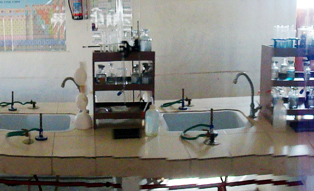 Chemistry Lab Panoramic View